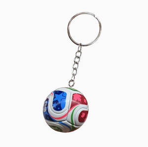 Personalized Football Jersey <b>Keychain</b> Plastic soccer ball <b>keychain</b> - Product Image 1