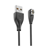 Câble de charge rapide magnétique de type C vers Shokz N52, câbles de charge mis à jour pour les écouteurs OpenRun AS800 AS803 AS810