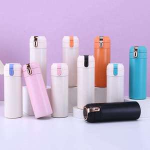 New Design 420Ml Smart Led Temperature Display Vacuum Thermos Insulated Smart Water <strong>Bottle</strong> With Handle Lid Creative Cup - Product Image 3