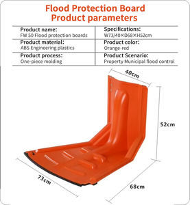 Prix usine Abs Contrôle de l'eau des inondations Garage Board Gate <span class=keywords><strong>Barrière</strong></span> de prévention Barrières <span class=keywords><strong>anti</strong></span>-<span class=keywords><strong>inondation</strong></span> en plastique - Product Image 6