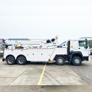 Camion de remorquage SINOTRUK HOWO 8x4 RHD 60T, véhicule de récupération, accident de la route, transporteur de voitures endommagées, camion de remorquage, dépanneuse - Product Image 4