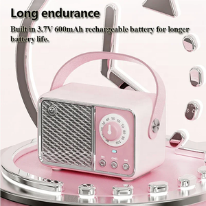 Thâm Quyến Nâng Cấp Trung Quốc Hoạt Động Hm11 Pro Du Lịch Nhà Loa Soundbar Retro Di Động BT Không Dây Ngoài Trời Không Thấm Nước Loa - Product Image 2