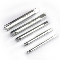 10pc ensembles M4-M22 en acier à grande vitesse tête cassée robinets dissolvant dépouillé vis robinet extracteur ensemble outils matrices vis robinet extracteur