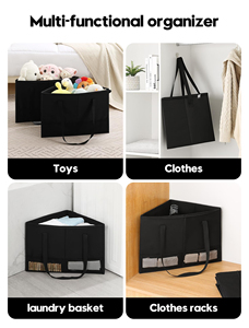Triangle Bag Holder with Handles for Space Saving <b>Hangers</b> <b>Storage</b> <b>Organizer</b> and Easier <b>Storage</b> - Product Image 6