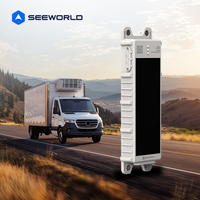 Pemasangan Mudah Pelacak GPS Nirkabel Solar & 4G LTE untuk Trailer Kontainer dengan Tahan Air IP67 Aplikasi PC Android Garansi 1 Tahun