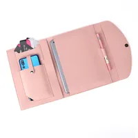 Кожаный чехол-портфель для телефона, персонализированная папка для документов
