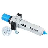 FESTOI Serie LFR, Filtro Separador de Agua y Aceite para Compresor, Regulador de Presión de Aire, Válvula Reductora para Aerógrafo