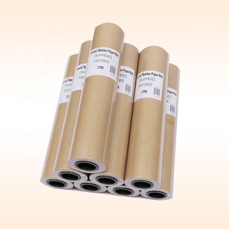 Chinese Manufacturers Sell 80gsm Shading Paper Waterproof Kraft Paper Roll For Car Body Repair PE Coated Gift Chemical Print Use