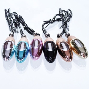 10Ml Rỗng Thủy Tinh Trong Suốt Hương Thơm Chai ROSE-GOLD Bullet Xe Khuếch Tán - Product Image 2