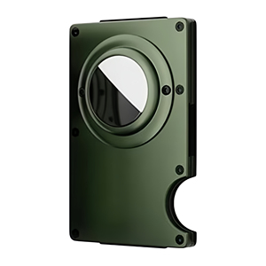 Wholesale Mens <b>Slim</b> Front Pocket RFID Blocking Wallet Aluminum Carbon Fiber Credit <b>Card</b> <b>Holder</b> with Elastic Band Cash Clip Tag - Product Image 1