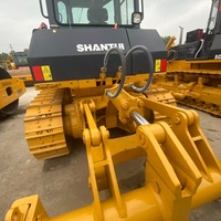 Meilleures ventes : Bulldozer sur chenilles d'occasion Shantui SD13 avec moteur diesel fiable et pièces d'origine, idéal pour les projets de dragage de rivières et les sites miniers