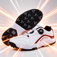 Chaussures de golf professionnelles avec semelle intermédiaire en EVA, semelle extérieure en caoutchouc, légères, respirantes, antichoc, pour l'entraînement au golf, hiver et été