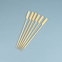 Prix d'usine Chine, vente en gros de brochettes plates jetables en bambou Teppo écologiques de qualité supérieure, bâtonnets de barbecue en vrac de haute qualité