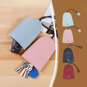 Organisateur de clés compact en cuir PU, porte-clés pliable de grande capacité - Product Image 2