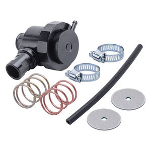 Combinaison de soupape de décharge BOV en aluminium noir Twin Turbos pour 3.0L <span class=keywords><strong>BMW</strong></span> 135i 335i 535i - Product Image 1