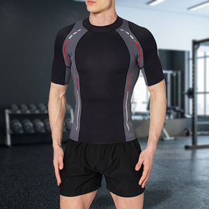 Prix d'usine, vente chaude, produit MMA, rashguard en néoprène sur mesure, écologique, antibactérien, à séchage rapide et respirant pour hommes - Product Image 3