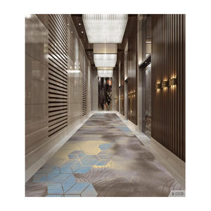Tappeto di lusso dal design moderno più venduto a basso prezzo tappeto stampato in nylon 3D carpet da <span class=keywords><strong>corridoio</strong></span> per hotel - Product Image 5
