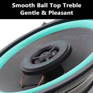 Haut-parleur coaxial universel pour voiture VO502, 2 pièces, 100W, 4/5 pouces, pour portière de véhicule, audio stéréo automobile - Product Image 5