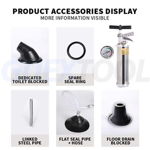 Ad alta pressione del tubo igienico Unblocker della <span class=keywords><strong>fogna</strong></span> della macchina di dragaggio della <span class=keywords><strong>fogna</strong></span> dell'acciaio inossidabile Ugel - Product Image 6