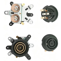 Accesorios para Hervidor Eléctrico, Incluyen Acoplador, Interruptor de Control de Temperatura y Base Bimetálica Superior e Inferior