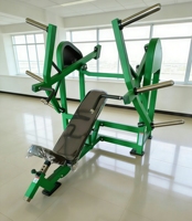 Machine de musculation professionnelle en acier de haute qualité pour presse à pectoraux inclinée, équipement de fitness pour salle de sport commerciale, banc de musculation incliné