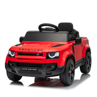 Voiture électrique pour enfants sous licence Land Rover Defender 12V, à batterie, pour conduire, modèle Range Rover