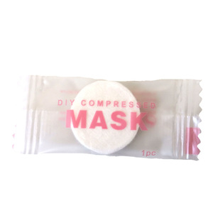 Diy Compressed Facial Mask <b>Sheet</b> Moisturizing For All Skin Types Disposable Invisible <b>Silk</b> Mask 1pc - Product Image 5