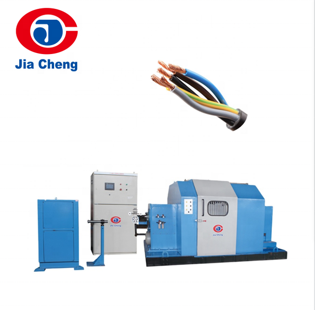 JIACHENG Copper Wire and Aluminum Wire Cables Cantilever Single Twisting Bunching Machine for Electrical Wire and Cable Twister