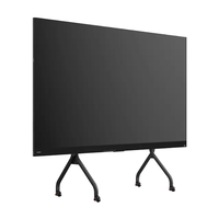 Écran LED HD ultra-mince d'intérieur de 136 163 pouces Smart TV P0.9 P1.5 P1.8 COB Mobile tout-en-un Salle de conférence de mur vidéo LED
