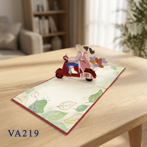 <b>Handmade</b> Custom Design Laser Cut Vietnam <b>Paper</b> Thanksgiving Valentine's Day Greeting Card Crafted Offset Printed Love Theme - Product Image 4