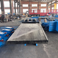 Table de secouage en fibre de verre à grand canal en acier pour le tri par gravité, pour ilmenite nigériane, prix fabricant