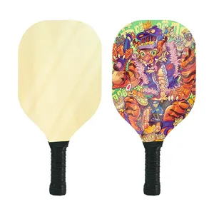 2024 New Arrival Sublimation Plywood Pickleball Paddle usapa Approved Custom Logo for Adult