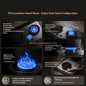 Cuisinière à gaz programmable <span class=keywords><strong>Mijia</strong></span> Pro pour usage domestique, gaz naturel/gaz liquéfié, pour <span class=keywords><strong>Xiaomi</strong></span> Youpin - Product Image 2