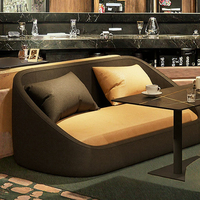 Ensemble de canapé et table de salon de style nordique, luxe léger, vente au détail, réception d'hôtel, combinaison de restaurants en vente