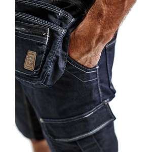 BLAKLADER - 199211418999C44 Craftsman short stretch X1900 Bleu marine/noir-PANTALON DE TRAVAIL EAN 7330509554357 SHORT DE TRAVAIL - Product Image 5