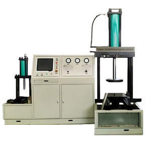 El banco de prueba de calibración de Válvula angular de marca ODMT es utilizado por fabricantes de válvulas para probar válvulas angulares - Product Image 1