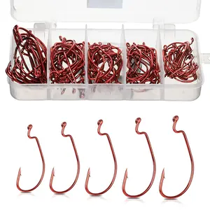 fishing hooks red, fishing hooks red Suppliers and Manufacturers