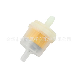 Filtro de combustible para motocicleta Zuqing Ca122, elemento filtrante de gasolina de plástico transparente para uso general - Product Image 1