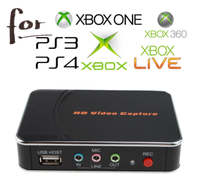 Capture vidéo de jeu HD 1080P HD-MI enregistreur YPBPR pour XBOX One/360 PS3 /PS4 en un clic aucun PC demandé aucune configuration