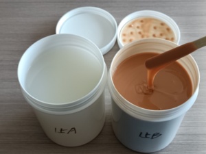 Silicone alimentare FDA per stampi corporei, materiale grezzo per protesi e ferite, gomma siliconica a polimerizzazione al platino per effetti speciali di trucco - Product Image 6