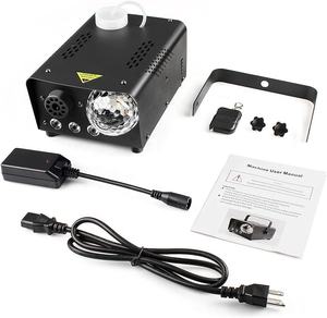 YSH Factory mesin kabut 3 dalam 1, lampu DJ LED RGB efek cahaya disko 600W, mesin asap dengan kendali jarak jauh nirkabel untuk pesta pernikahan - Product Image 6