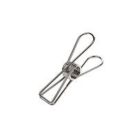 Pinzas de acero inoxidable 304 para ropa, pinzas para el hogar