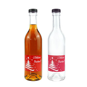 375ml 500ml 750ml 1000ml Bouteille d'emballage de vin en verre vide Bordeaux Bourgogne Rhin avec bouchon à vis Botella De Bordelesa Bourgogne - Product Image 6