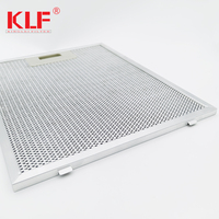 Filtre de hotte de cuisinière Pièces de rechange Filtres à graisse en maille d'aluminium Filtre de hotte de cuisinière
