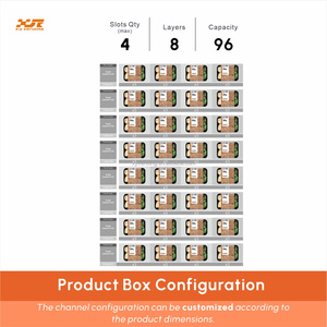 XY自动加热功能自动售货机可以卖热食饭盒和面包 - Product Image 3