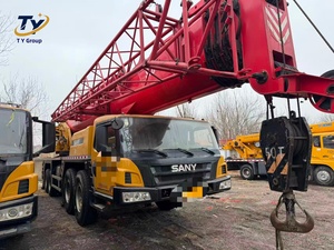 Grue mobile Sany SYM5502JQZ100C de 100 tonnes, moteur diesel Weichai 276 kW, grue sur camion - Product Image 1