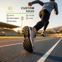 Sneakers de sport pour femmes LONGHENG personnalisables, semelle haute en Phylon antidérapante, grandes semelles en TPR, chaussures de sport