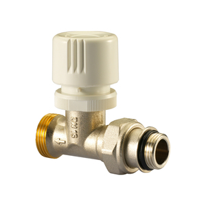 Válvula Termostática Recta Eurok X 3/8\" M con Conexión Macho Serie Estándar IVAR - Product Image 2