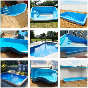 Piscina Interrata di Lusso Personalizzata <span class=keywords><strong>in</strong></span> FRP, Grande Piscina SPA <span class=keywords><strong>in</strong></span> <span class=keywords><strong>Vetroresina</strong></span> per Giardino Esterno Familiare - Product Image 6