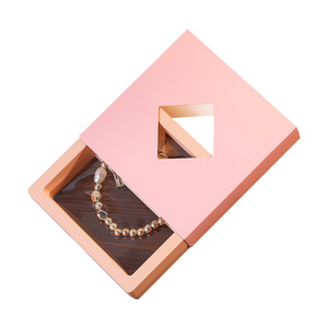 Square Jewelry Storage <b>Box</b> Plastic Transparent Inner Packaging For Bracelet <b>Earring</b> Display <b>Gift</b> Set - Product Image 3